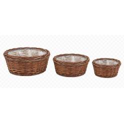 Cesta Rund (Set 3uds)
