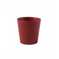 Cubremaceta Eloise Rojo Mate �6.5x7.5Hcm