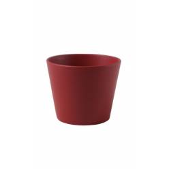 Cubremaceta Alice Rojo Mate �11x10Hcm