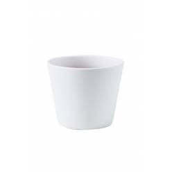 Cubremaceta Alice Blanco Mate �11x10Hcm