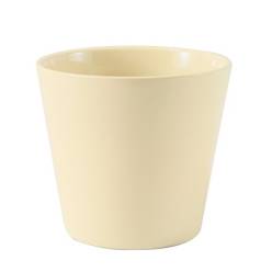 Cubremaceta Alice Crema Brillo �14x14Hcm