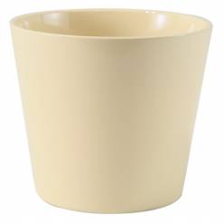 Cubremaceta Alice Crema Brillo �16x15Hcm