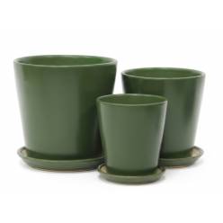 Cubremaceta Loft Verde (Set 3uds)