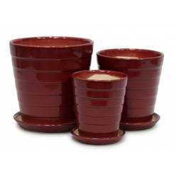 Cubremaceta Loft Line Burdeos (Set 3uds)