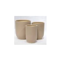 Cubremaceta Forma Beige (Set 3uds)