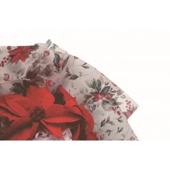 Bobina Celofan Traslucido Xmas Flower 70cmx50m