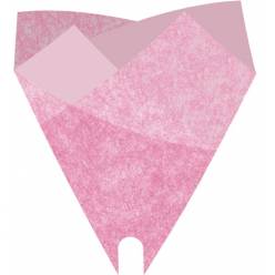 Funda Louise Rosa 50x44cm (x50uds)