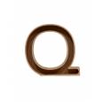 Letra Q Premium sin Peana 23Ax24,5Hcm